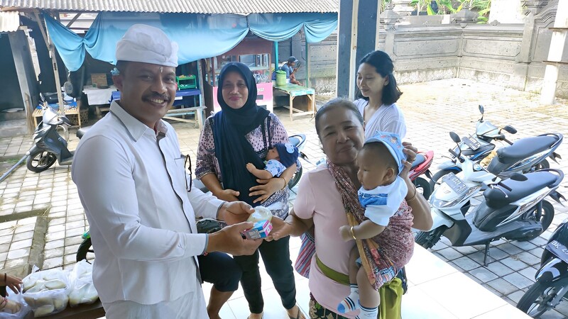 Pemberian Makanan Tambahan Posyandu Balita 